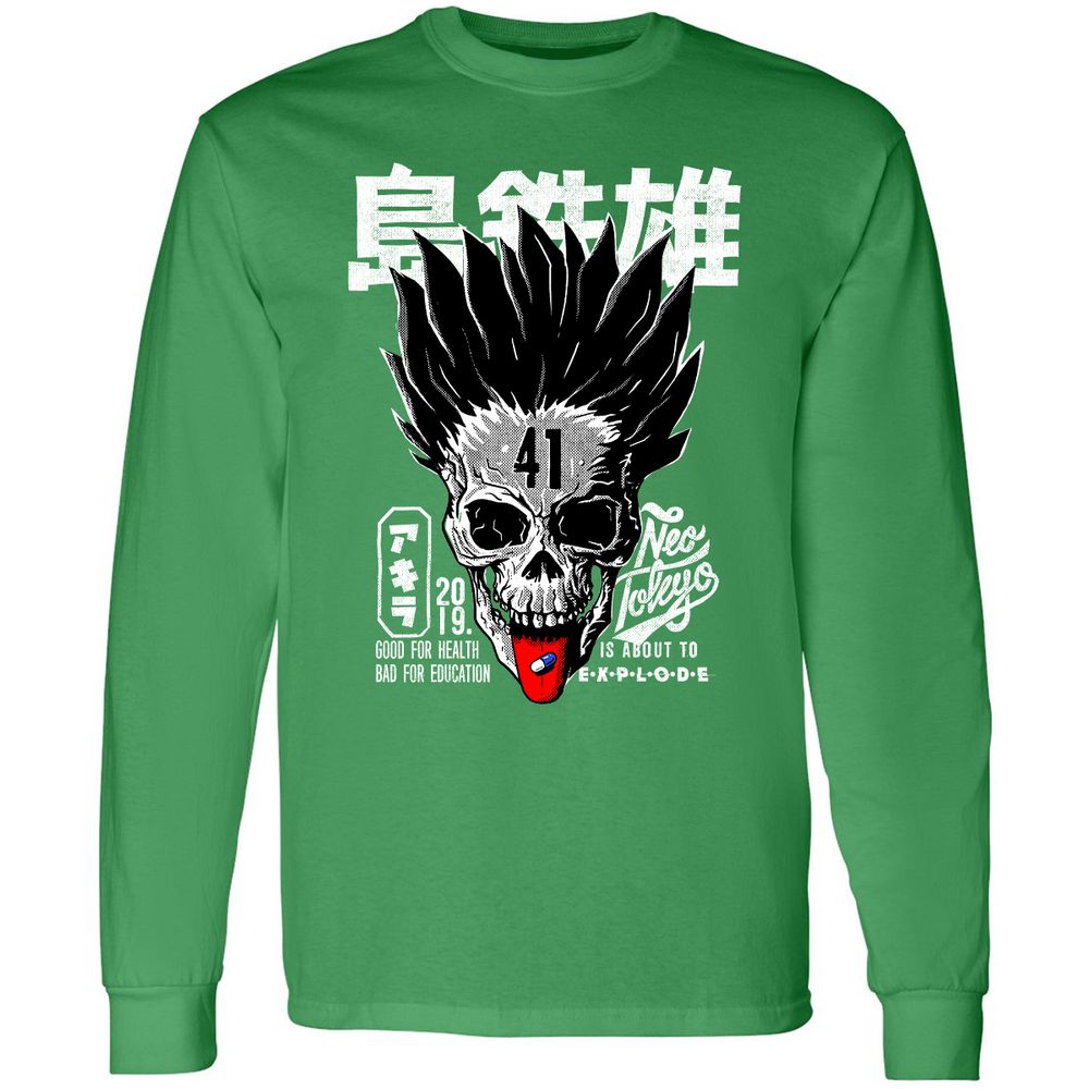 Long Sleeve T-Shirt - LEGYD2K7 - Irish Green - 10