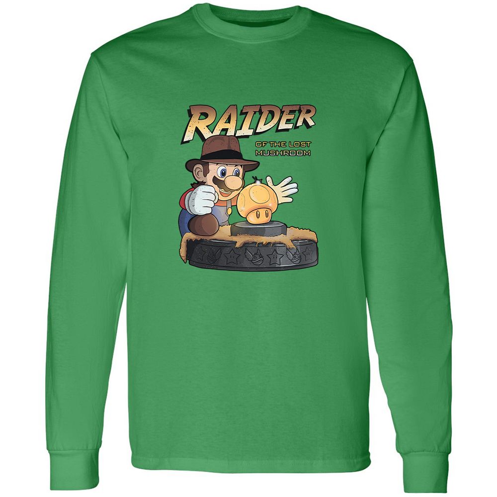 Long Sleeve T-Shirt - FHFLVNQN - Irish Green - 10