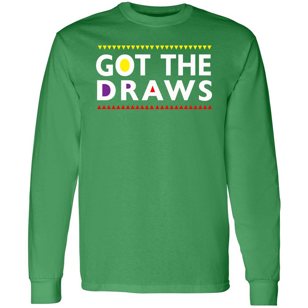 Long Sleeve T-Shirt - GMRHT8WH - Irish Green - 10