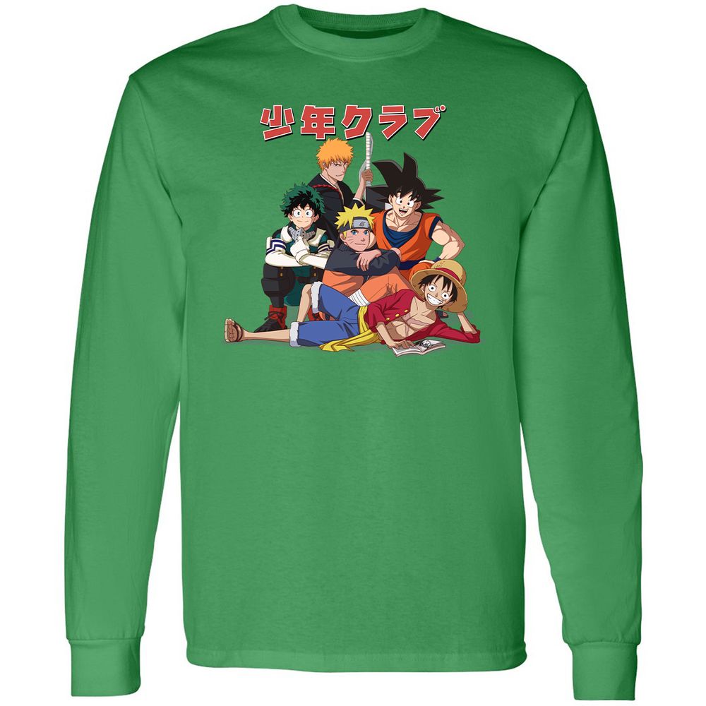 Long Sleeve T-Shirt - 1MHCVJ9D - Irish Green - 10