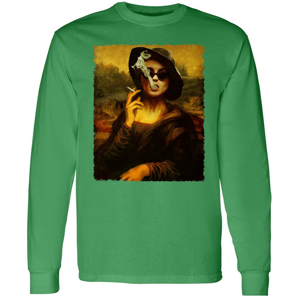 Long Sleeve T-Shirt - REQLPQFD - Irish Green - 10