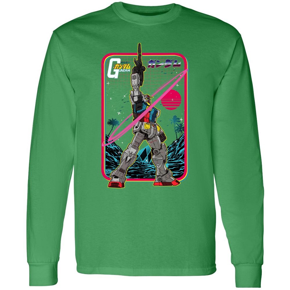 Long Sleeve T-Shirt - CVKQEWF9 - Irish Green - 10