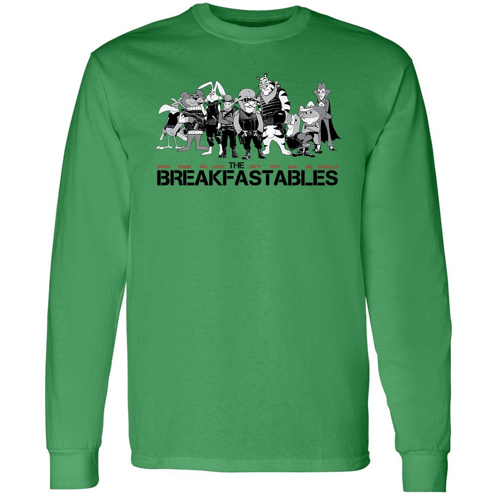 Long Sleeve T-Shirt - KU9XSV28 - Irish Green - 10