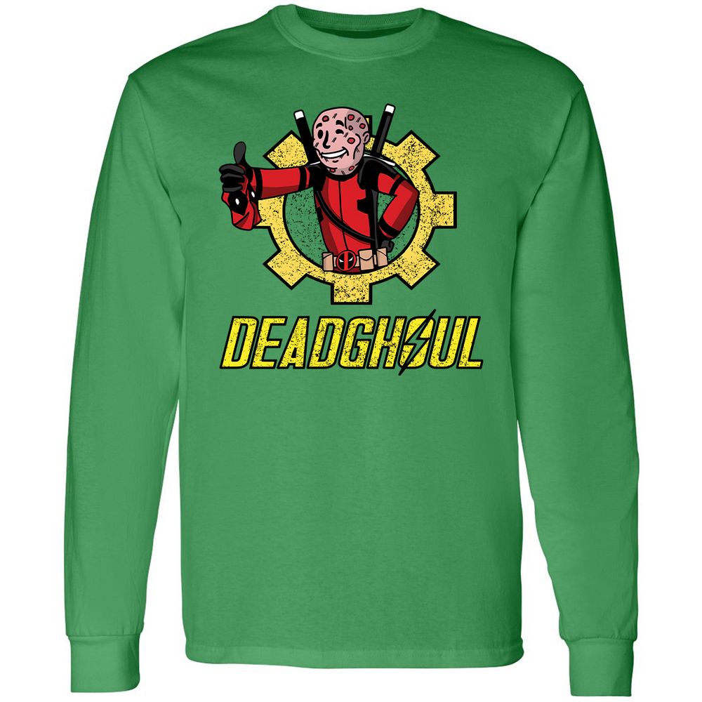 Long Sleeve T-Shirt - 9M22D451 - Irish Green - 10