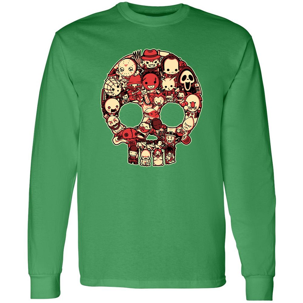 Long Sleeve T-Shirt - 8N6NQRSF - Irish Green - 10