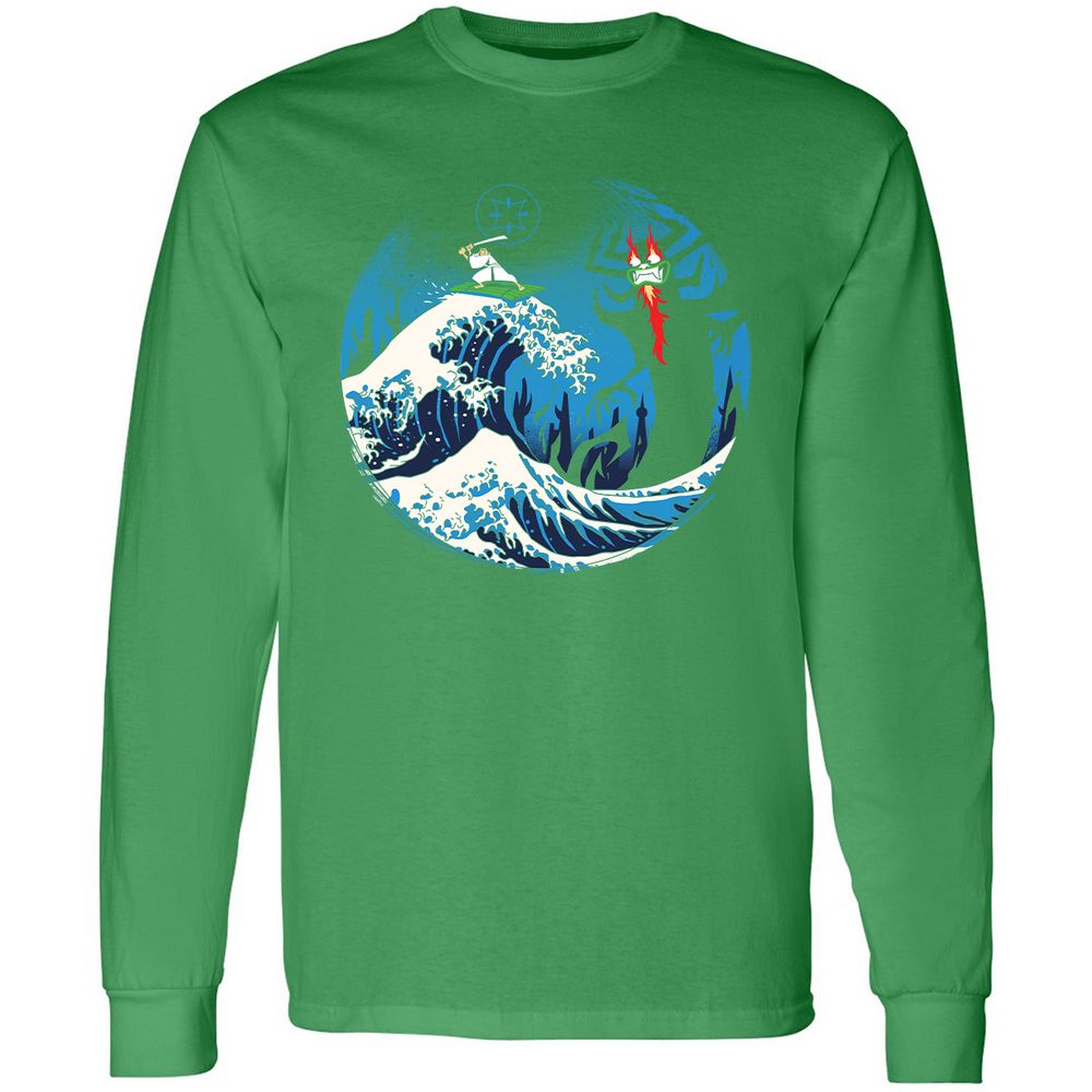 Long Sleeve T-Shirt - 68FD9F8U - Irish Green - 10
