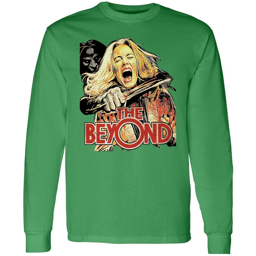 Long Sleeve T-Shirt - UZGZ61GX - Irish Green - 10