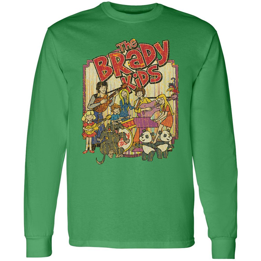 Long Sleeve T-Shirt - Q71K1L57 - Irish Green - 10