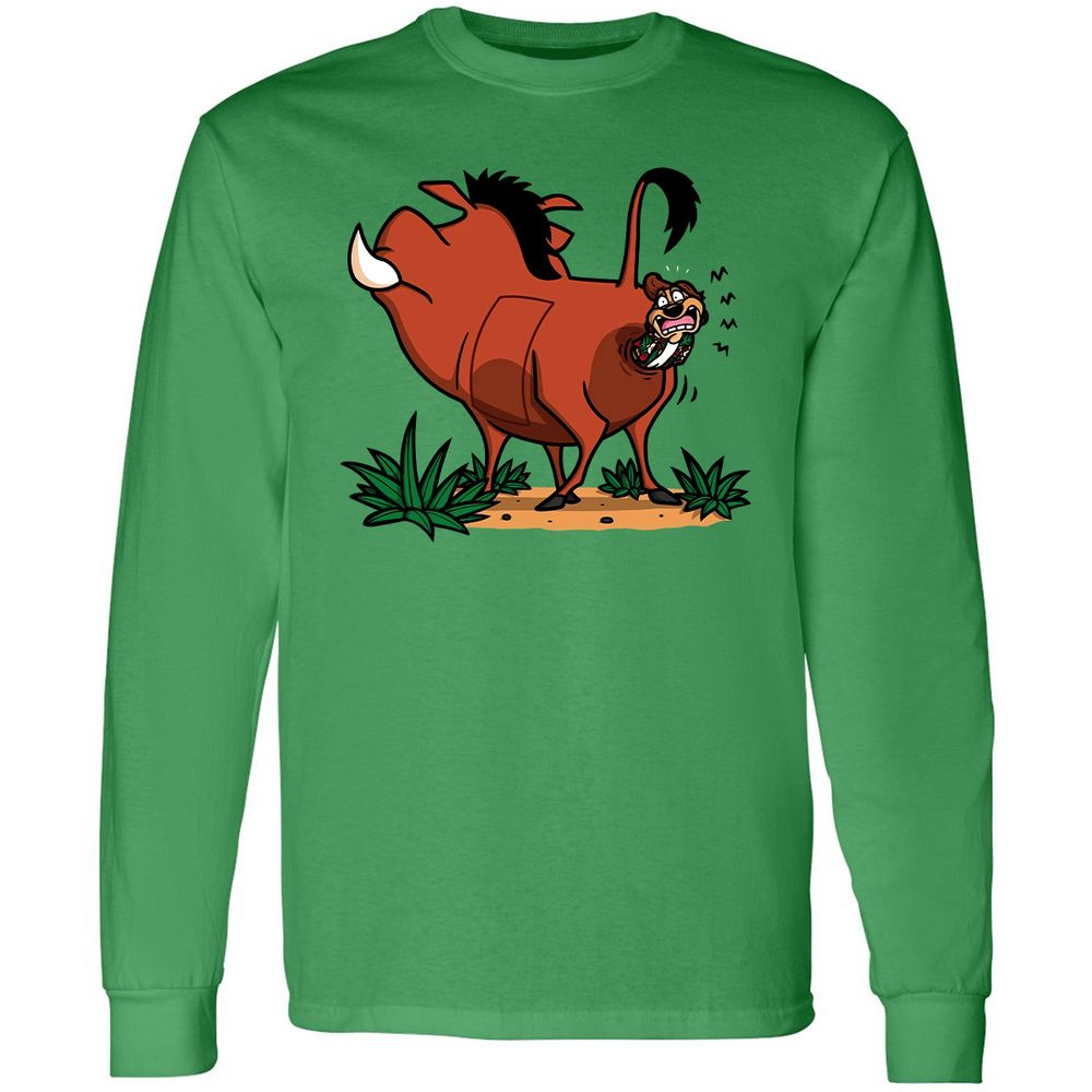 Long Sleeve T-Shirt - 9EVE3PF1 - Irish Green - 10