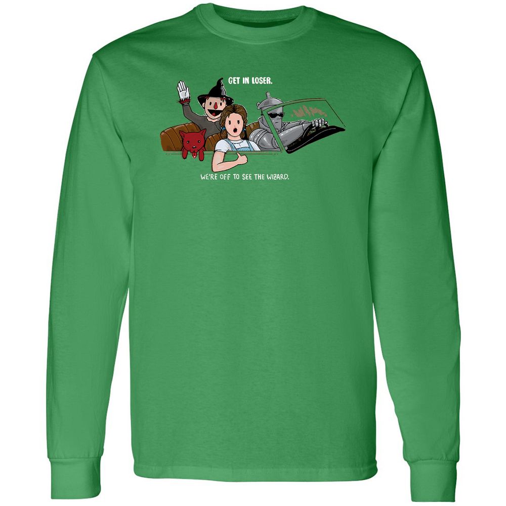 Long Sleeve T-Shirt - 5DQSDZXU - Irish Green - 10