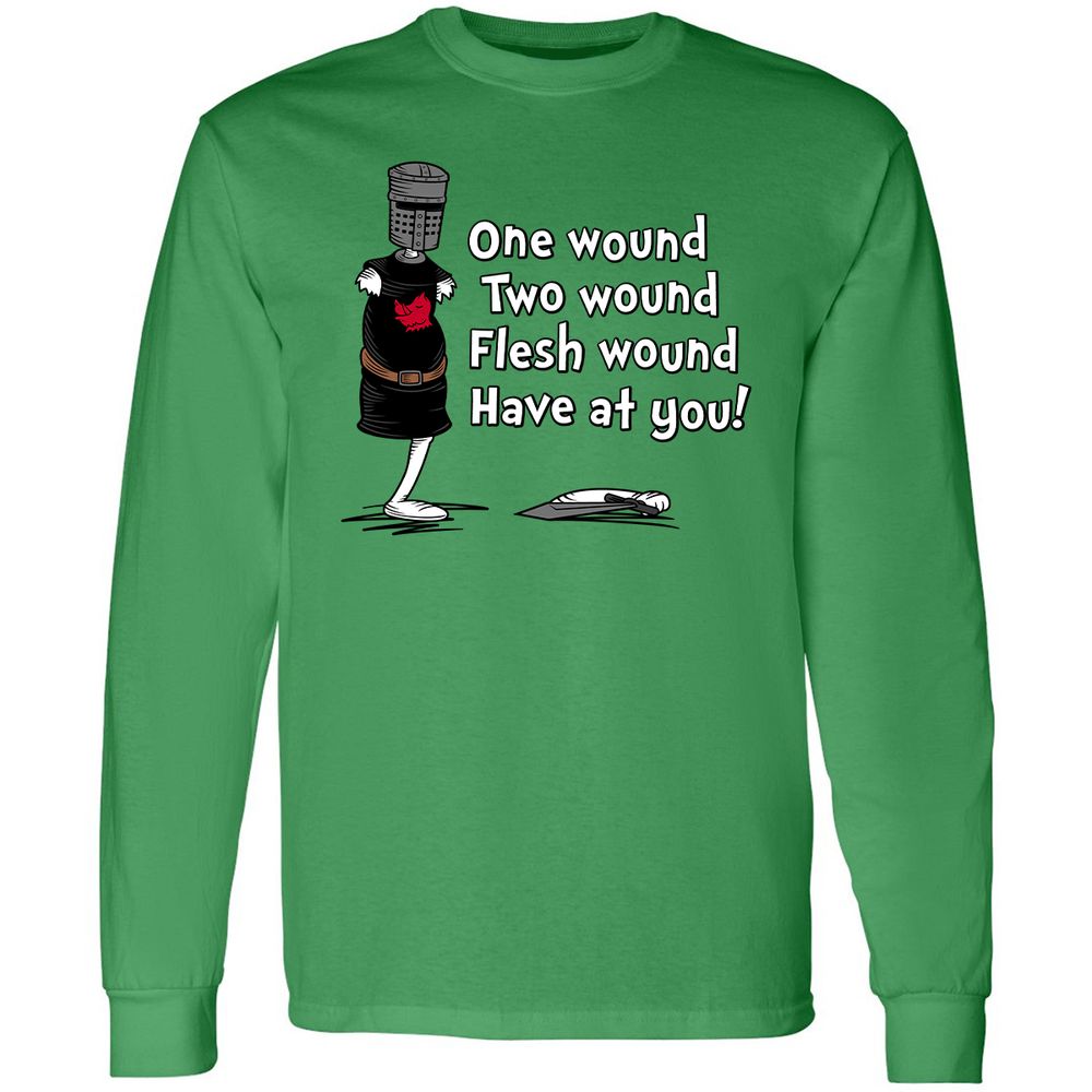 Long Sleeve T-Shirt - NAWPM9D9 - Irish Green - 10