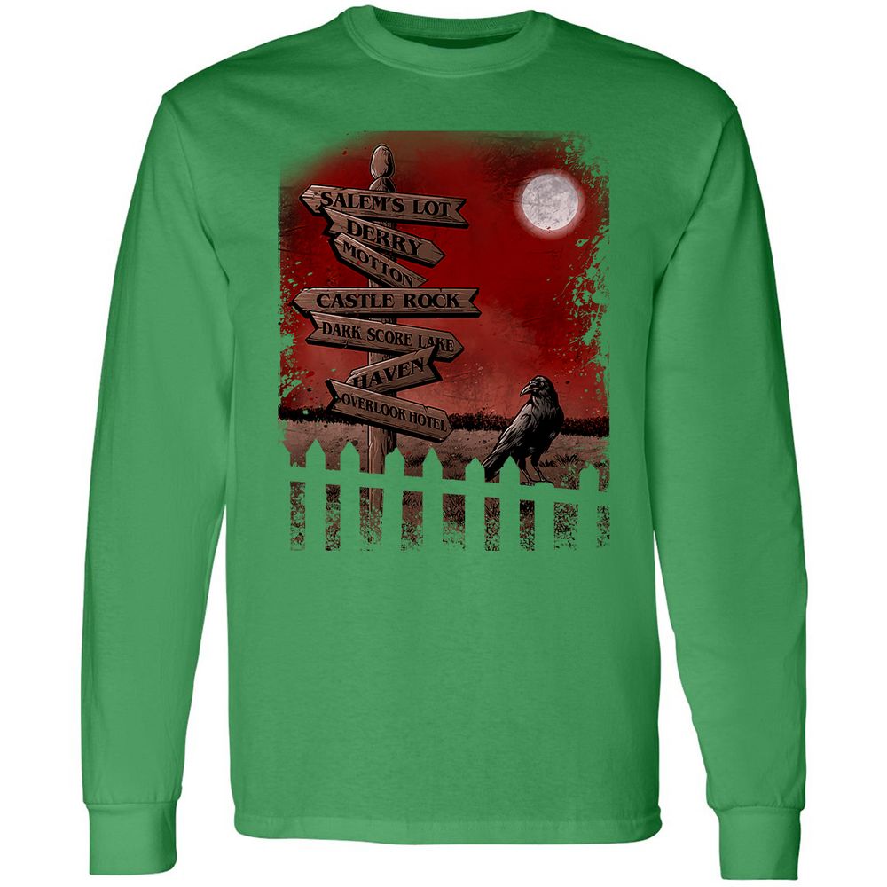 Long Sleeve T-Shirt - VPJMYFL9 - Irish Green - 10