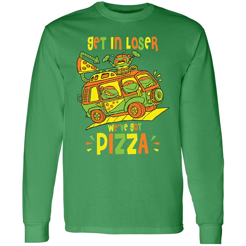 Long Sleeve T-Shirt - LKNCXFZQ - Irish Green - 10