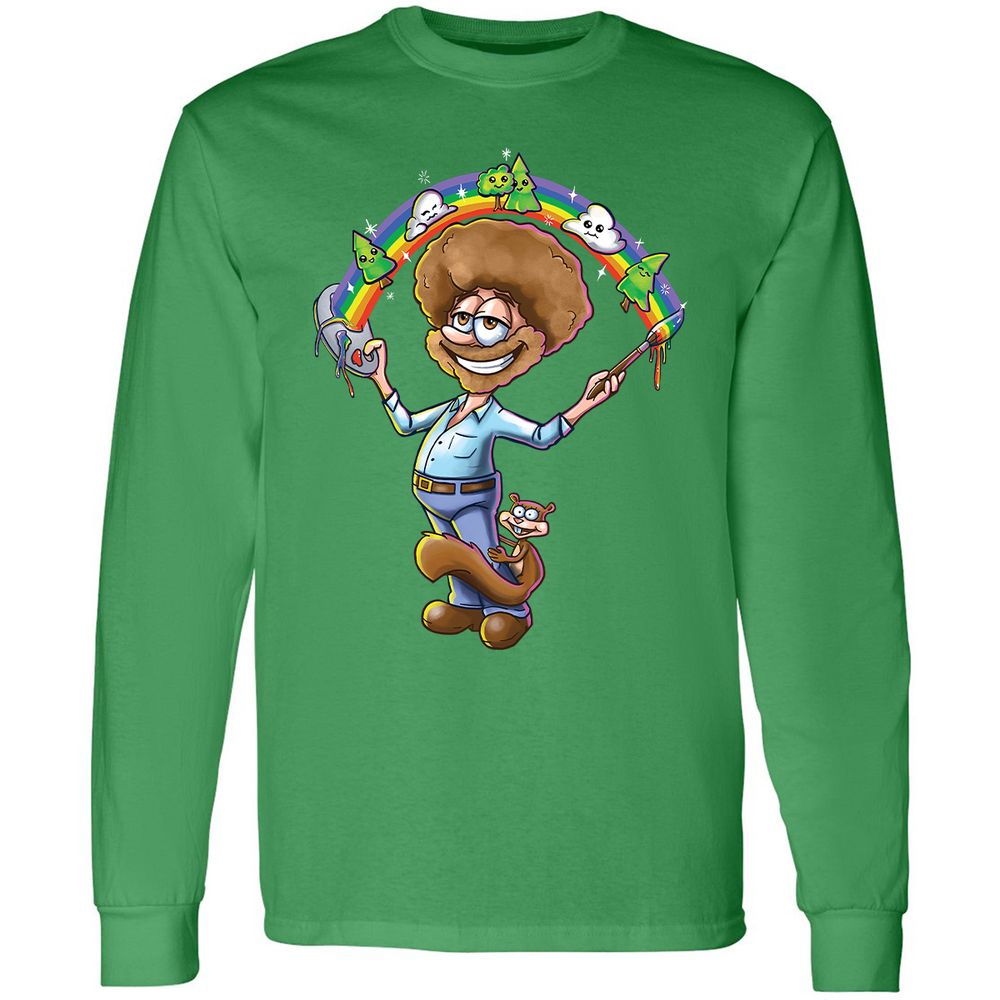 Long Sleeve T-Shirt - BWF3BBCE - Irish Green - 10