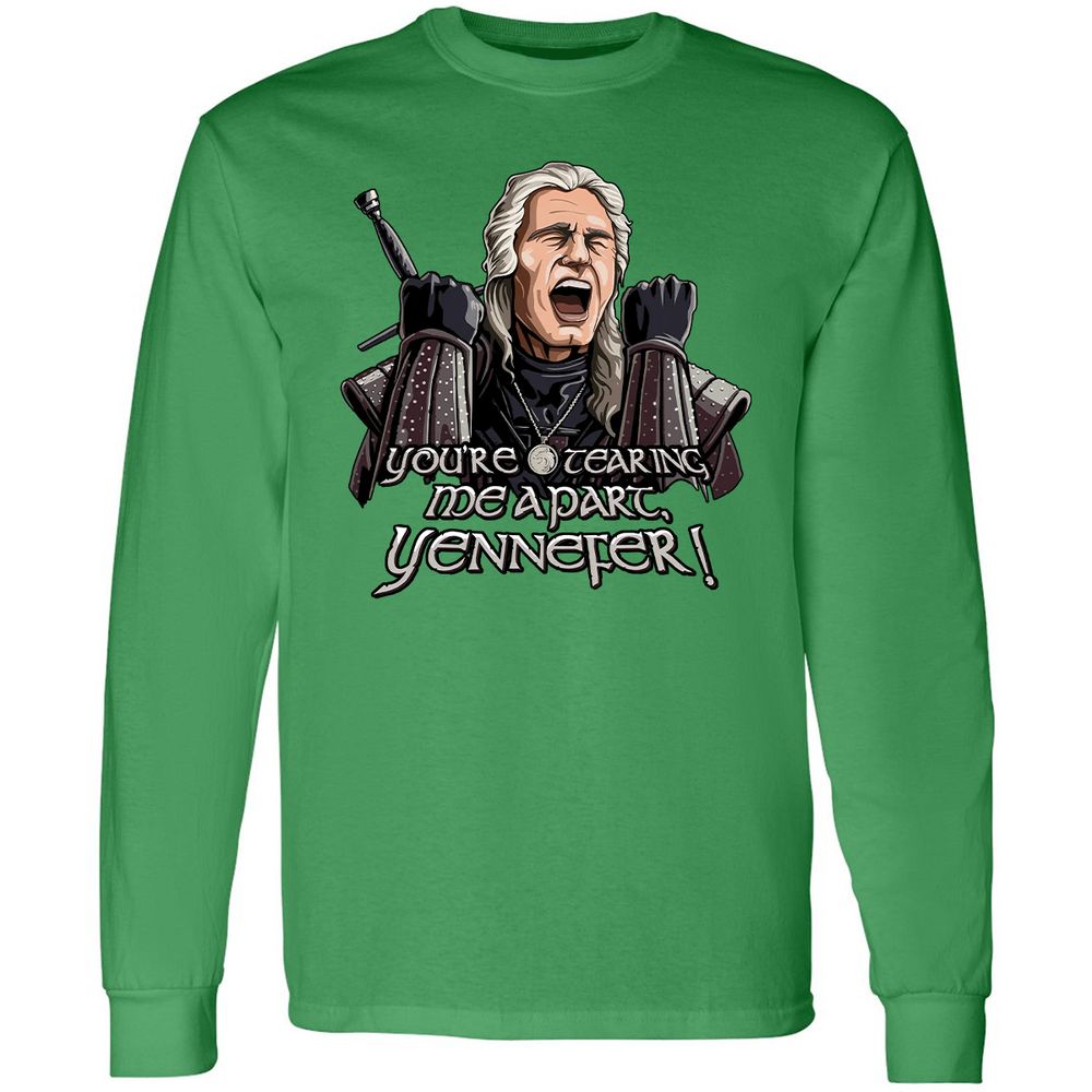 Long Sleeve T-Shirt - VXQBDV9G - Irish Green - 10