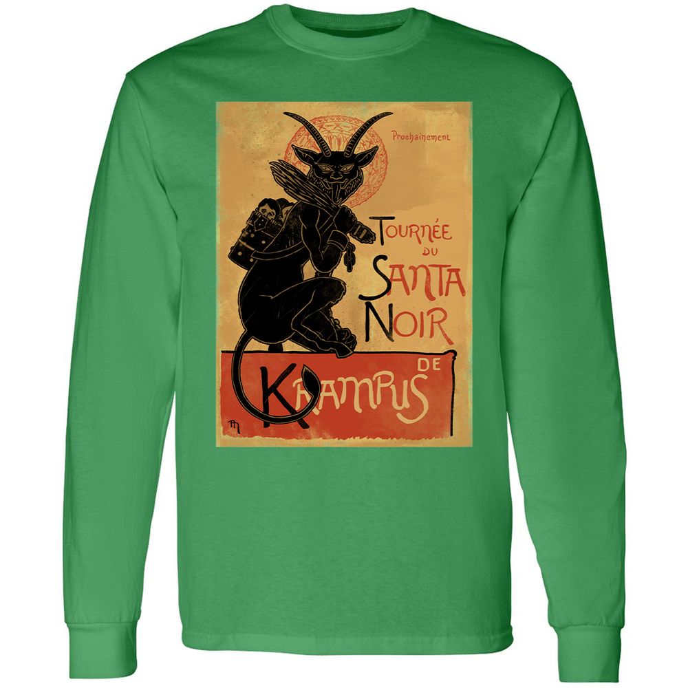 Long Sleeve T-Shirt - DLQSYTB6 - Irish Green - 10