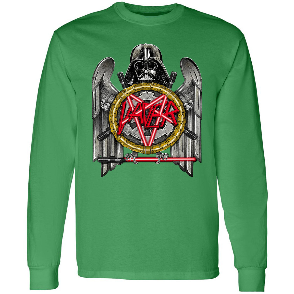 Long Sleeve T-Shirt - 6HJ9TF7A - Irish Green - 10