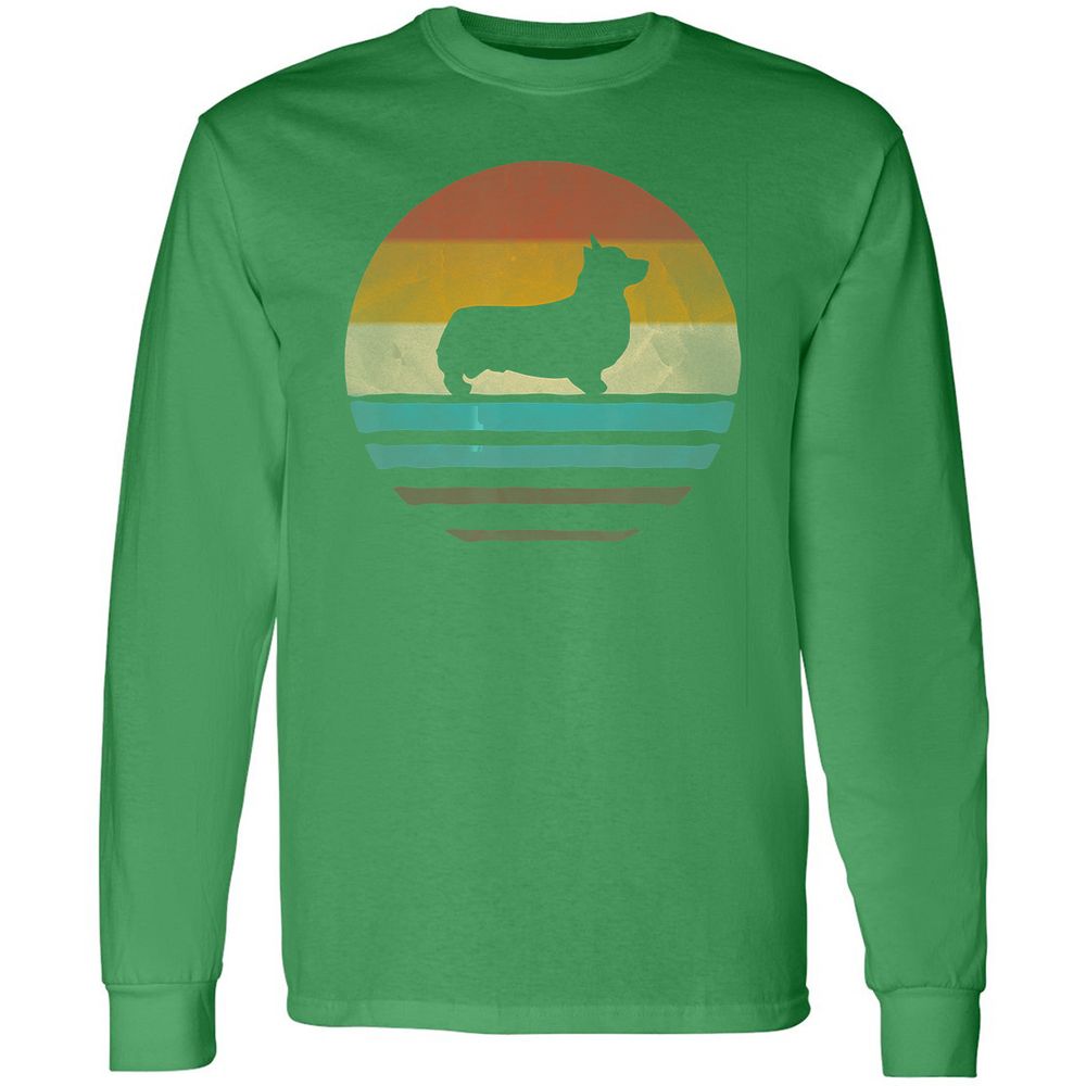 Long Sleeve T-Shirt - MEN9D6YH - Irish Green - 10