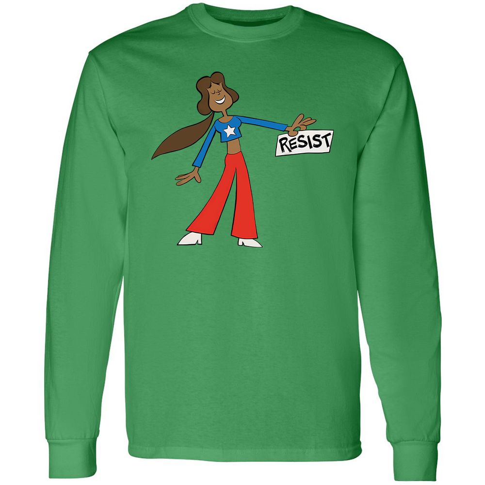 Long Sleeve T-Shirt - 13SBV7MQ - Irish Green - 10