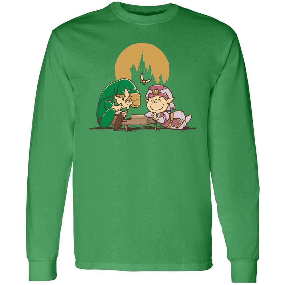 Long Sleeve T-Shirt - F5MEP7NY - Irish Green - 10