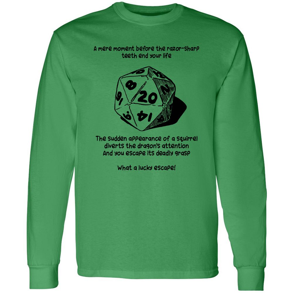 Long Sleeve T-Shirt - LCLB7F64 - Irish Green - 10