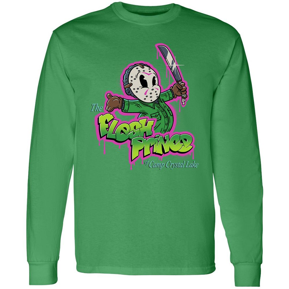 Long Sleeve T-Shirt - QEXSUNZG - Irish Green - 10