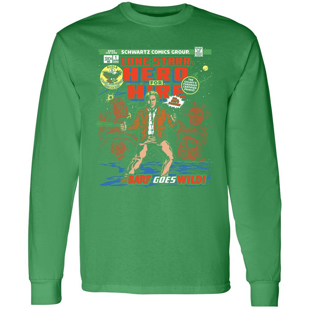 Long Sleeve T-Shirt - KJBFR13F - Irish Green - 10