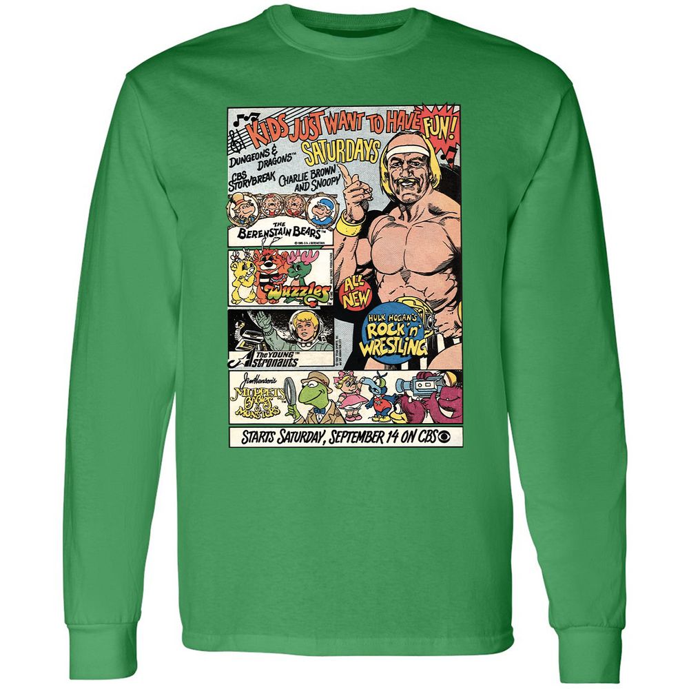 Long Sleeve T-Shirt - XJR5BV52 - Irish Green - 10