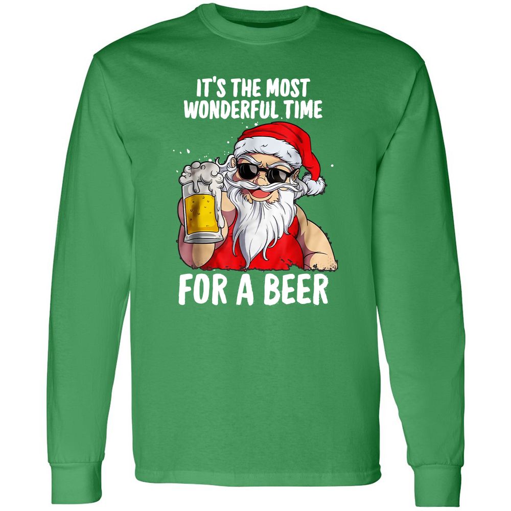Long Sleeve T-Shirt - 7E317G4N - Irish Green - 10