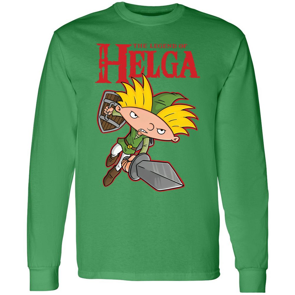 Long Sleeve T-Shirt - 8K37JQFM - Irish Green - 10