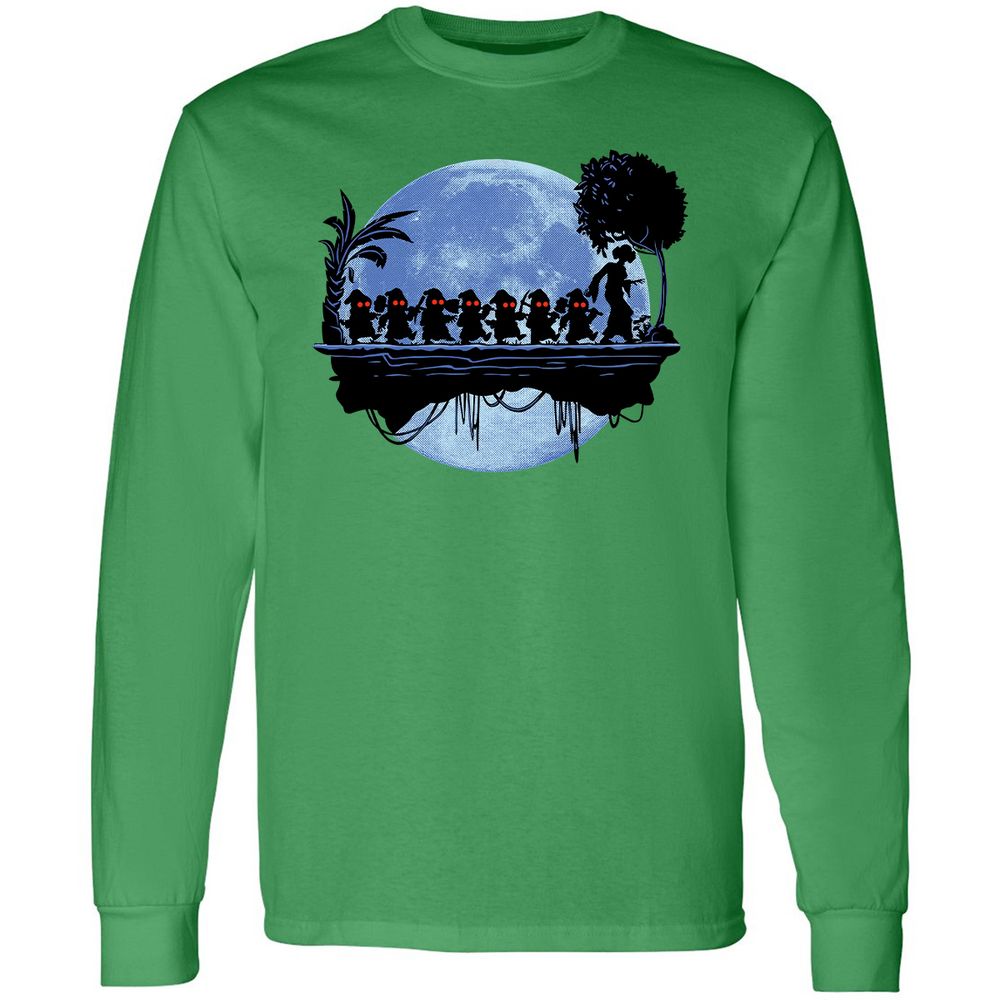 Long Sleeve T-Shirt - Q5K2XMPE - Irish Green - 10