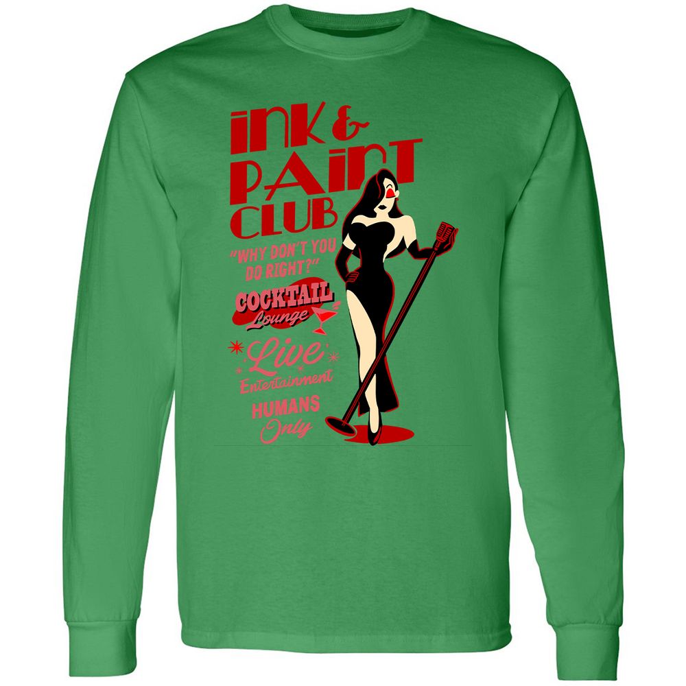 Long Sleeve T-Shirt - 3G6ZQL5Q - Irish Green - 10