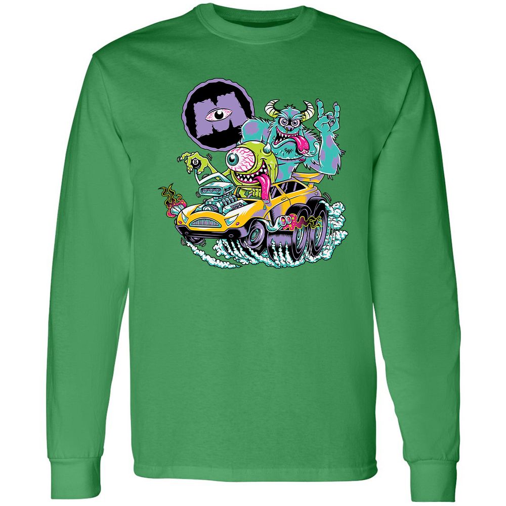 Long Sleeve T-Shirt - 3E1EECKB - Irish Green - 10