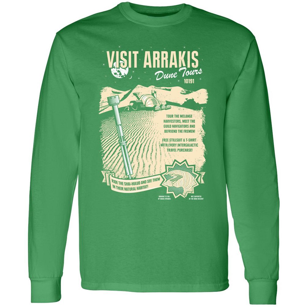 Long Sleeve T-Shirt - ESCYKVB7 - Irish Green - 10