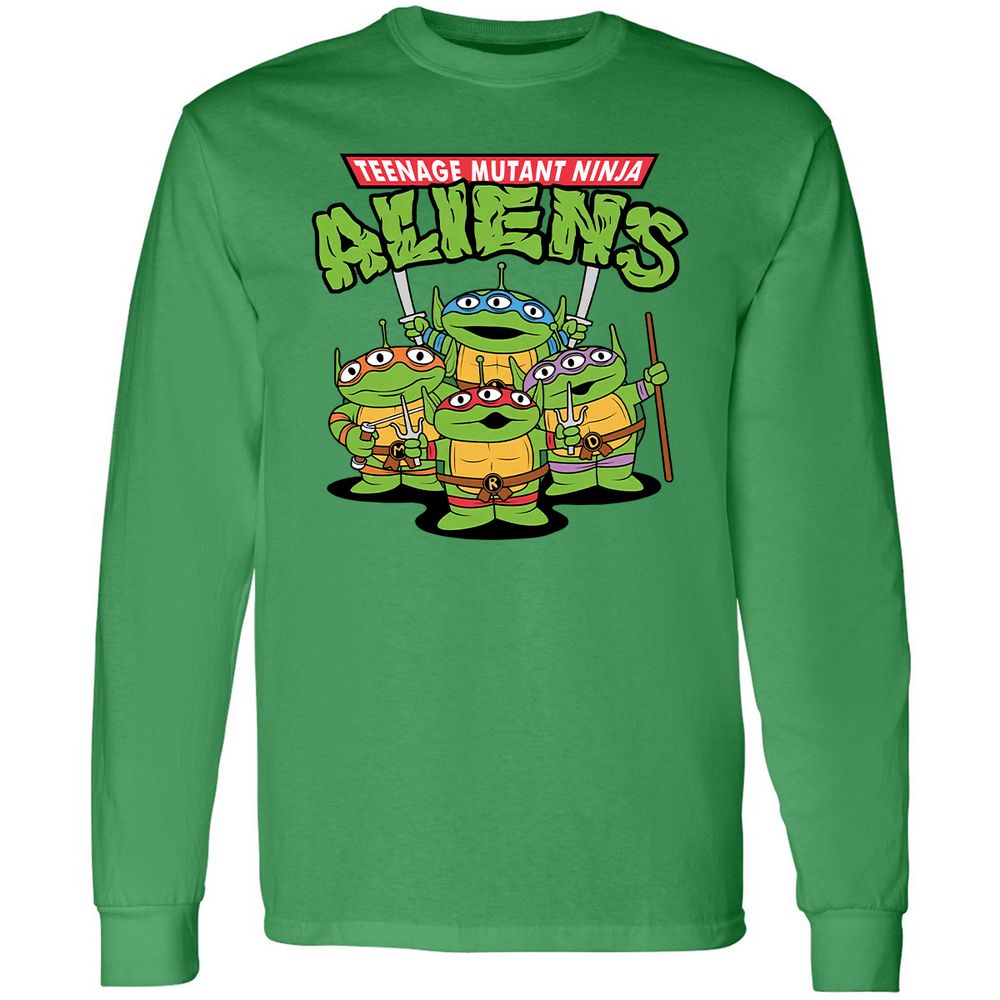 Long Sleeve T-Shirt - BPJ7G6TF - Irish Green - 10