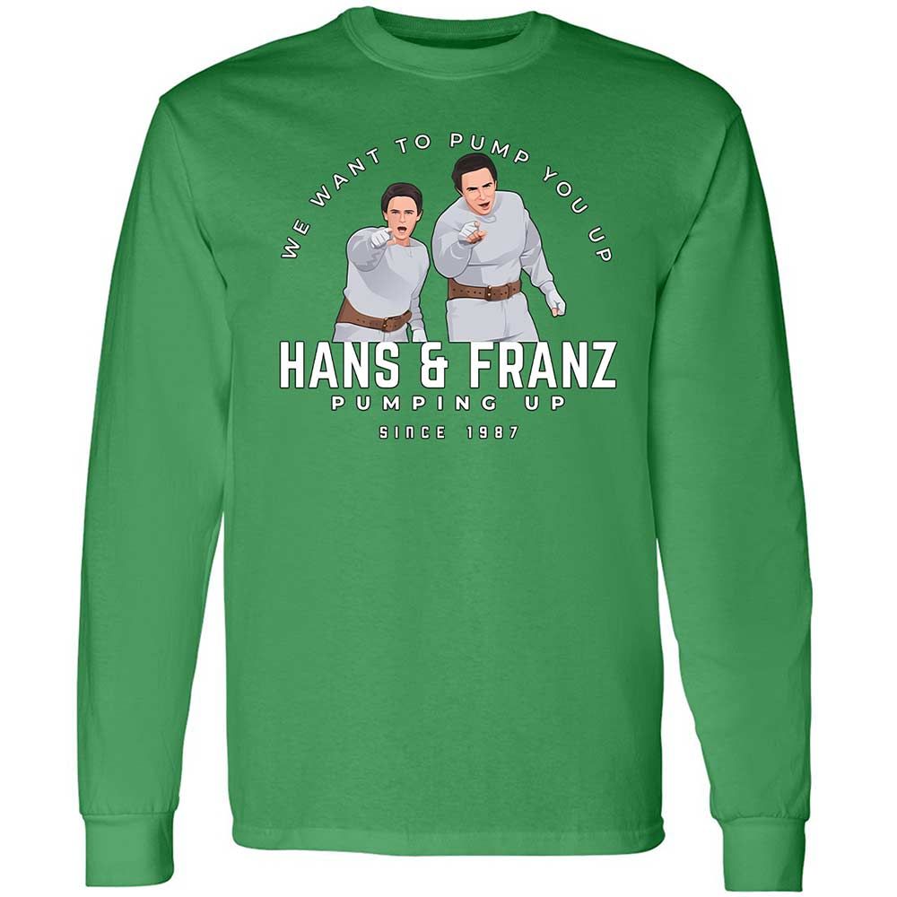 Long Sleeve T-Shirt - WY1SZX9L - Irish Green - 10