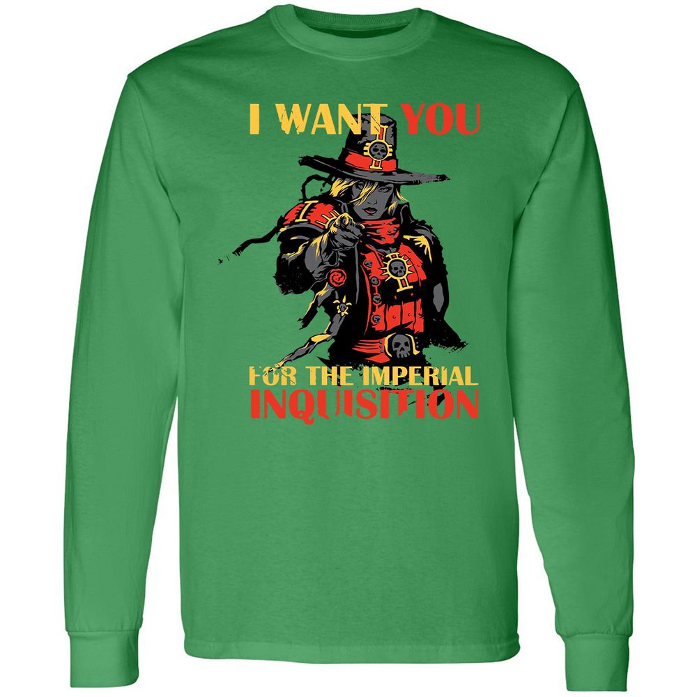 Long Sleeve T-Shirt - KCGVJYFG - Irish Green - 10