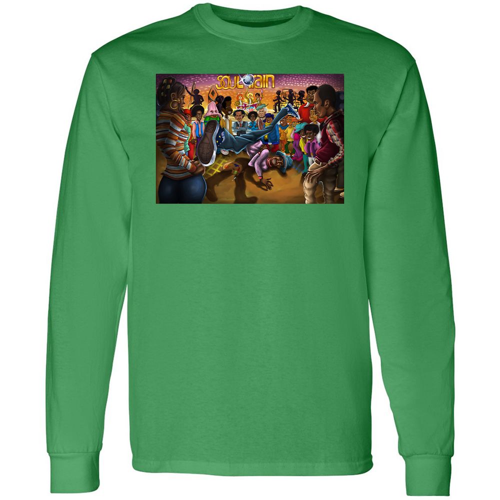 Long Sleeve T-Shirt - PEQCUYD5 - Irish Green - 10