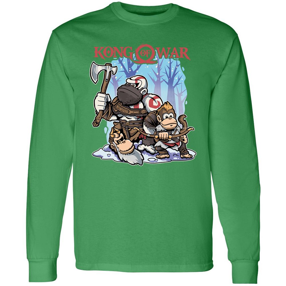 Long Sleeve T-Shirt - HT3FHPSQ - Irish Green - 10