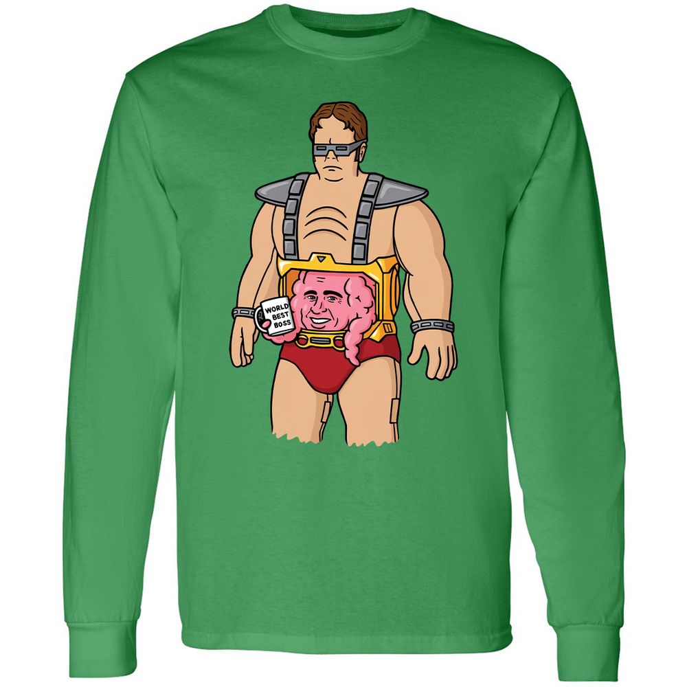 Long Sleeve T-Shirt - B5WGEDB8 - Irish Green - 10