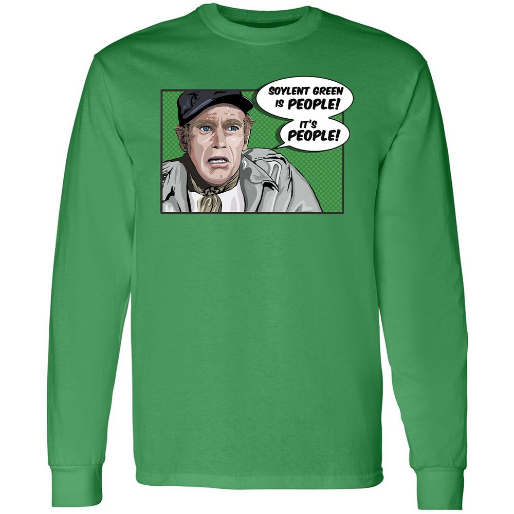 Long Sleeve T-Shirt - NUJ542B9 - Irish Green - 10