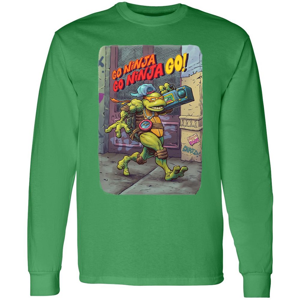 Long Sleeve T-Shirt - WSYGMKTW - Irish Green - 10