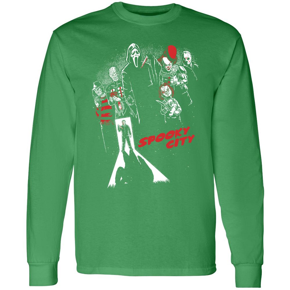 Long Sleeve T-Shirt - PBSVUP7C - Irish Green - 10