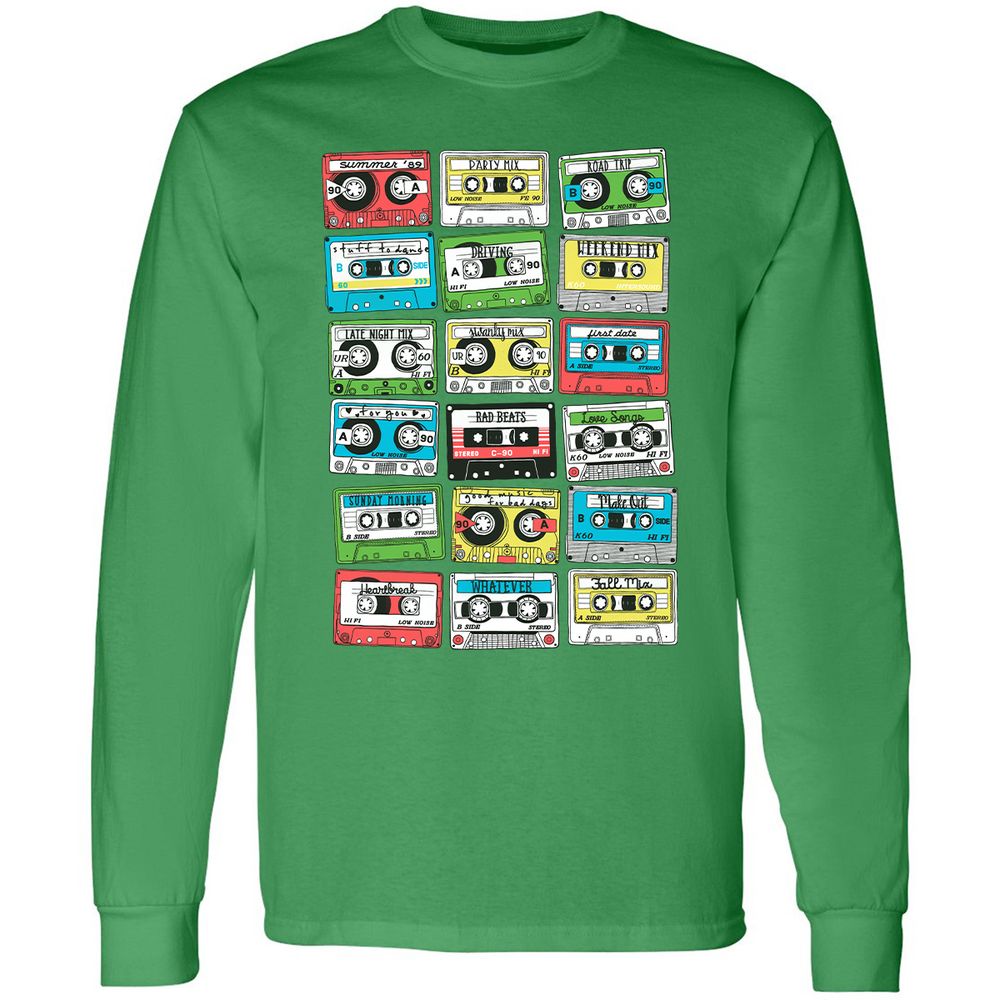 Long Sleeve T-Shirt - KTNQMPPV - Irish Green - 10
