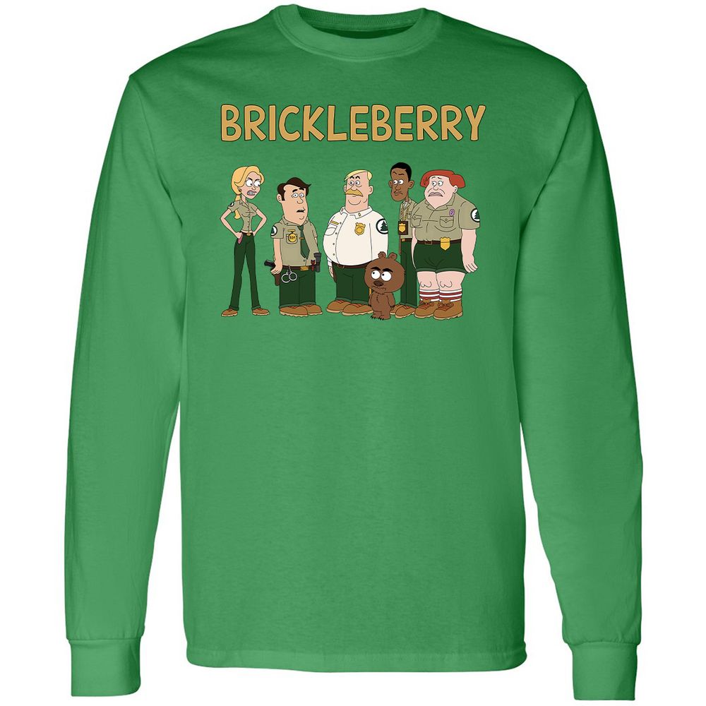 Long Sleeve T-Shirt - HS4RM6LX - Irish Green - 10