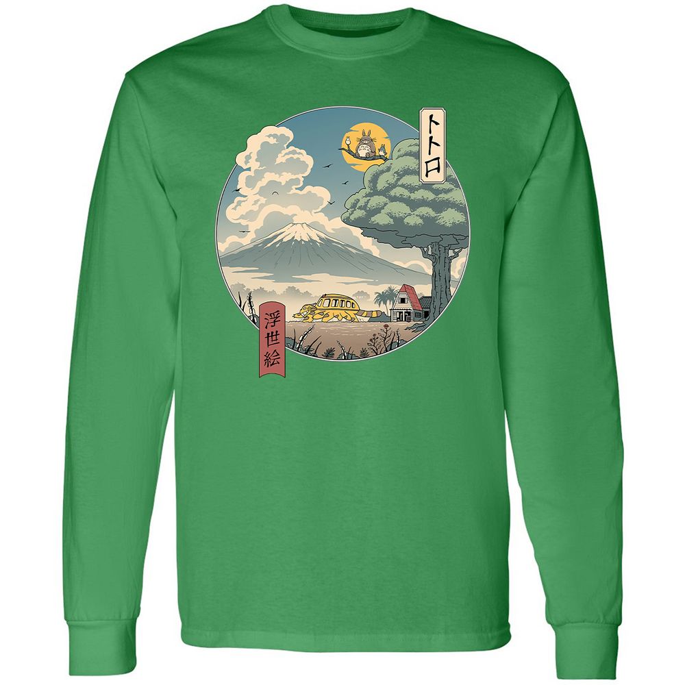 Long Sleeve T-Shirt - 5KUF9F3R - Irish Green - 10