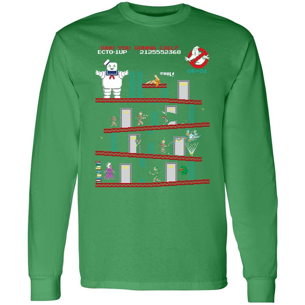 Long Sleeve T-Shirt - 56U48UDJ - Irish Green - 10