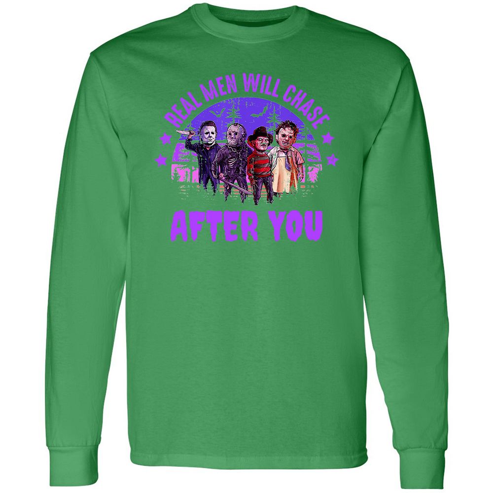 Long Sleeve T-Shirt - 42F8N1AZ - Irish Green - 10