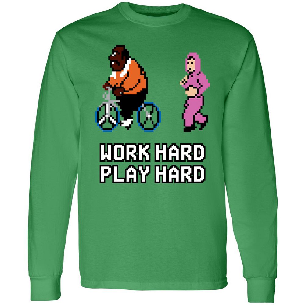 Long Sleeve T-Shirt - UH6K5A4J - Irish Green - 10