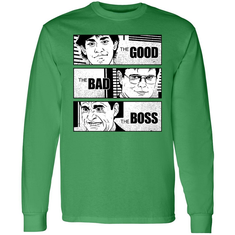Long Sleeve T-Shirt - 8347BQJ3 - Irish Green - 10